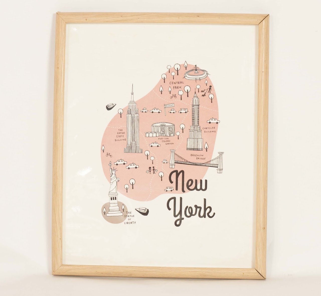 New York Map Art New York Map Art - Image 1