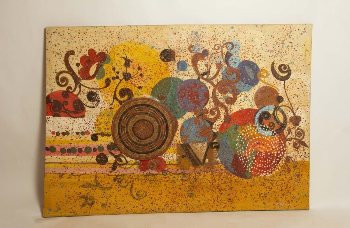 Paint Splash African Art Paint Splash African Art - Image 1