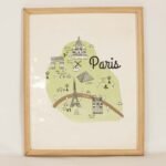 Paris Map Art