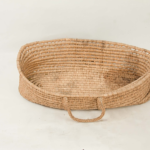 Rattan baby basket