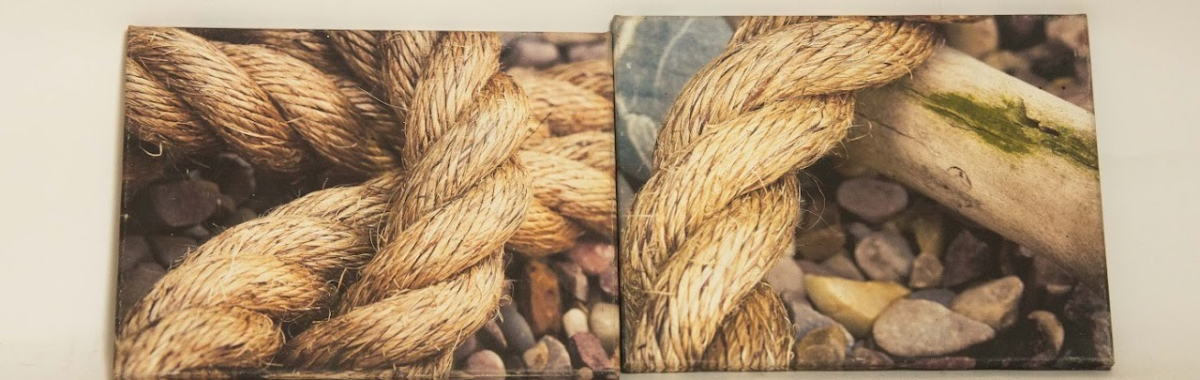 Rope Printed Art Rope Printed Art - Image 1