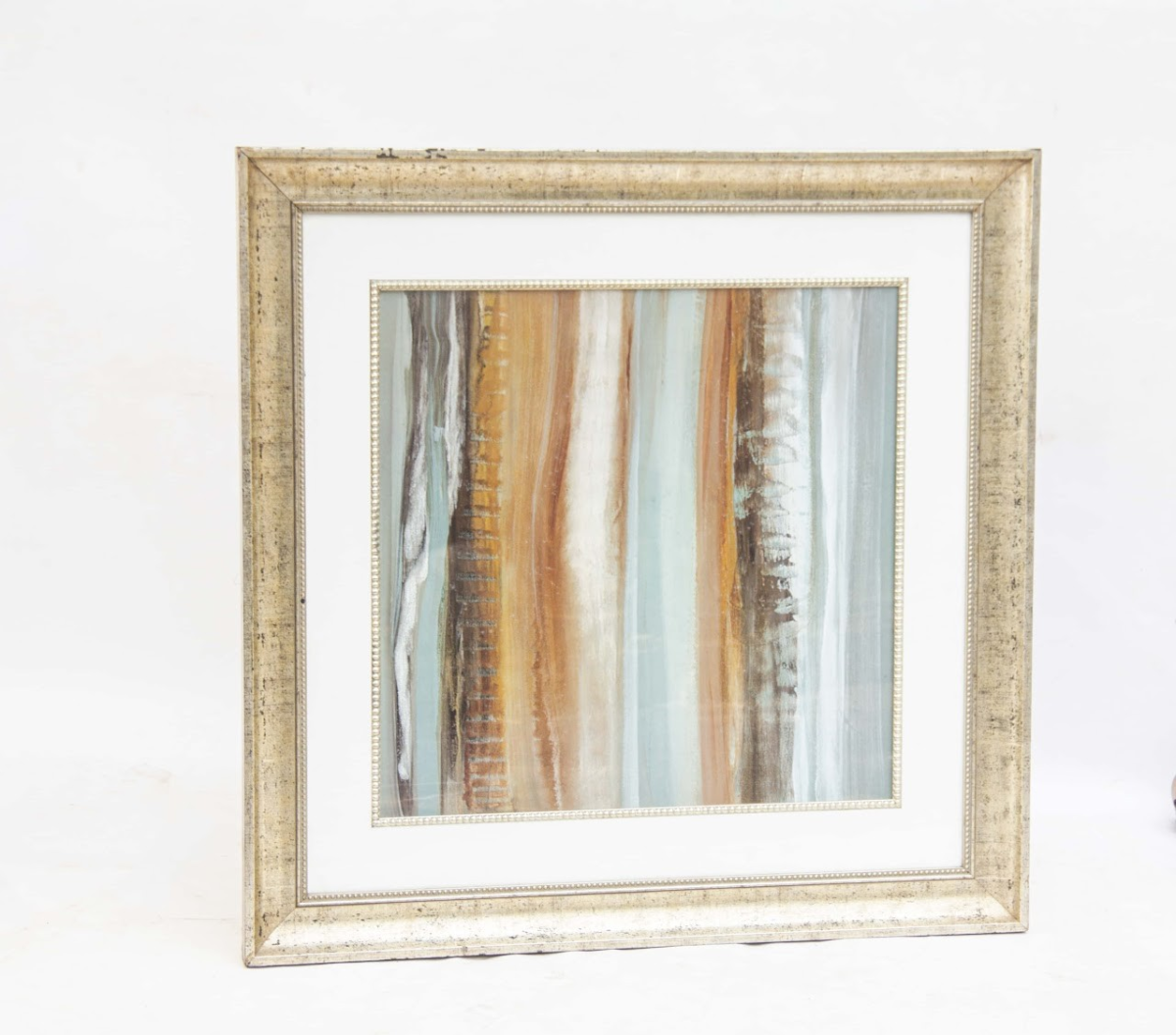 Sage Lines Abstract Art - Image 1