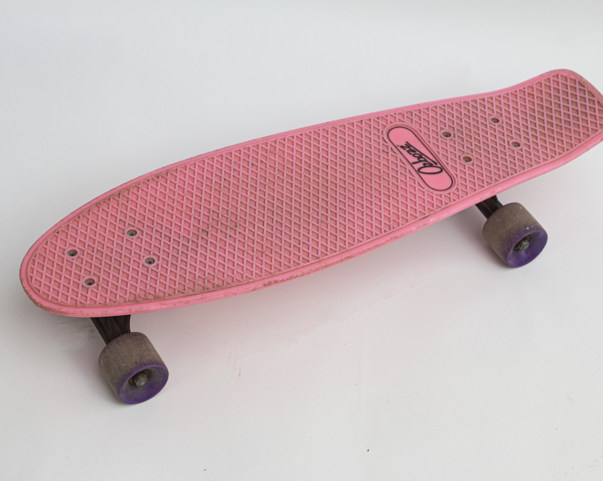 Pink Cruiser Skateboard - Image 1