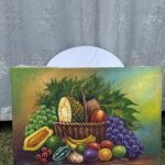 Still Life with Tropical Fruit Basket
