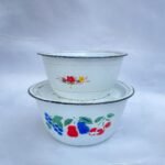 Vintage Enamelware Bowls