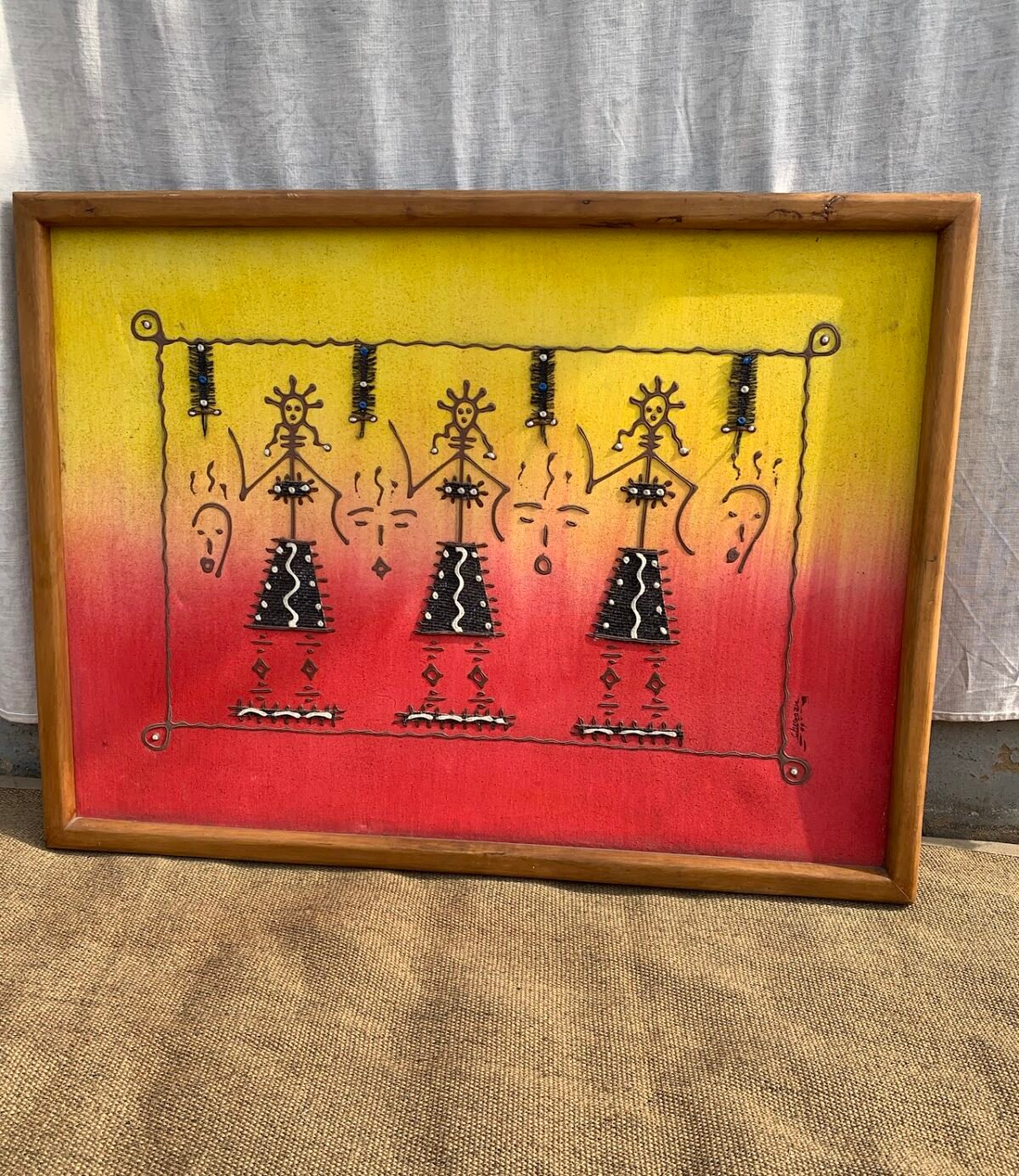 Warli Art Painting - Image 1