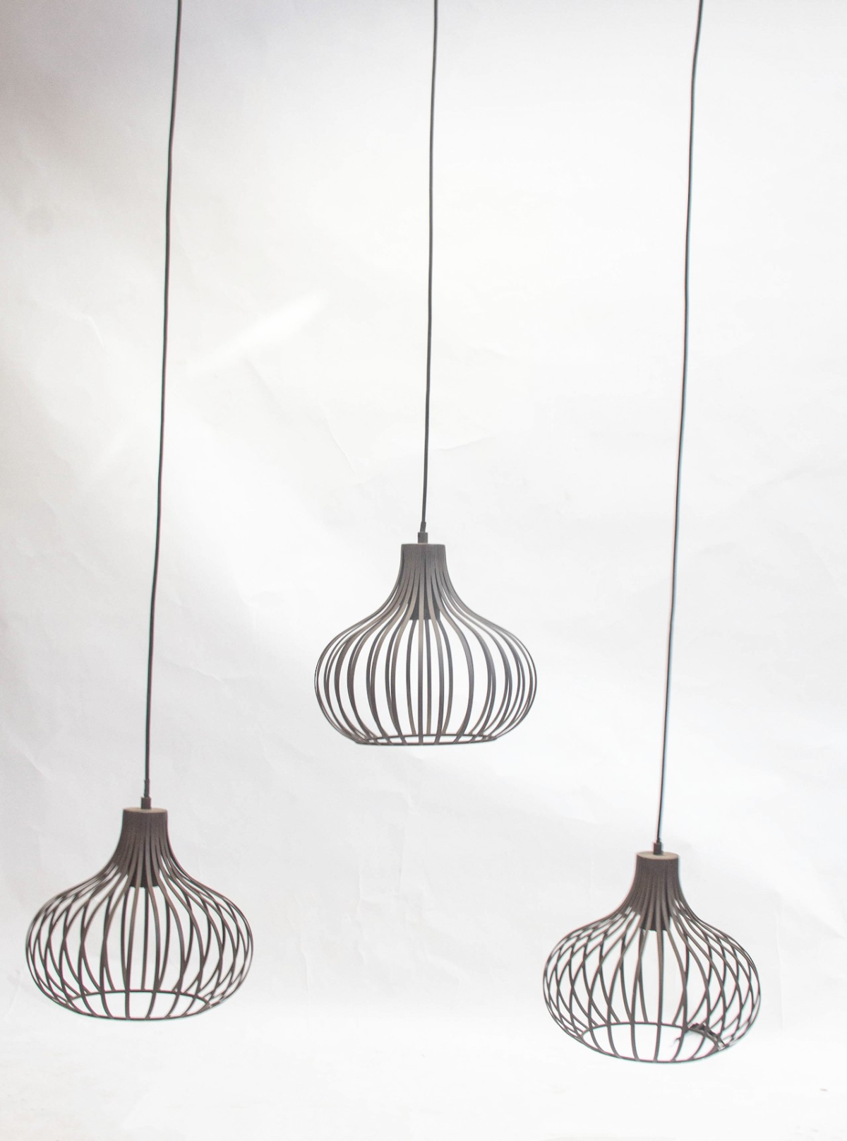3 line cage pendant light - Image 1