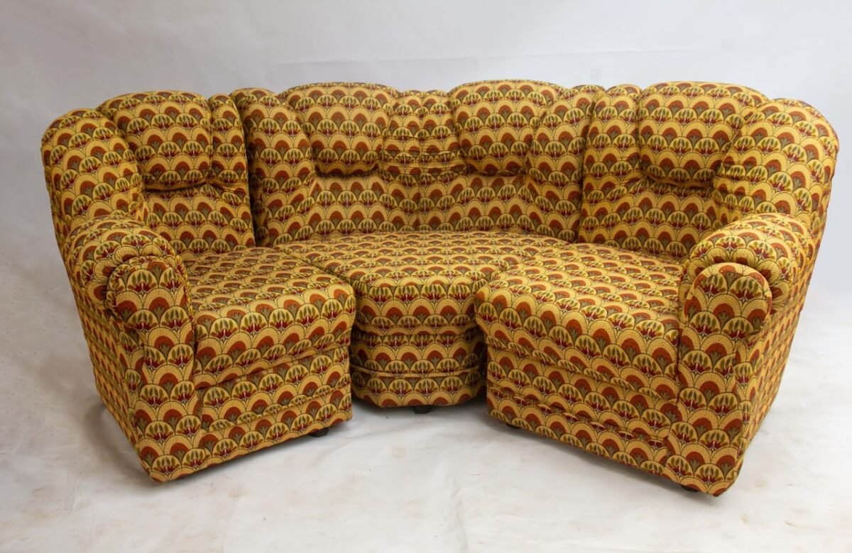 3 pieces vintage sofa set Vintage 3-Piece Sofa Set (Alt) - Image 1