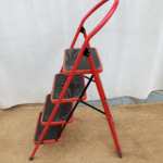 4 step Black and Red ladder