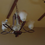 5 arm chandelier
