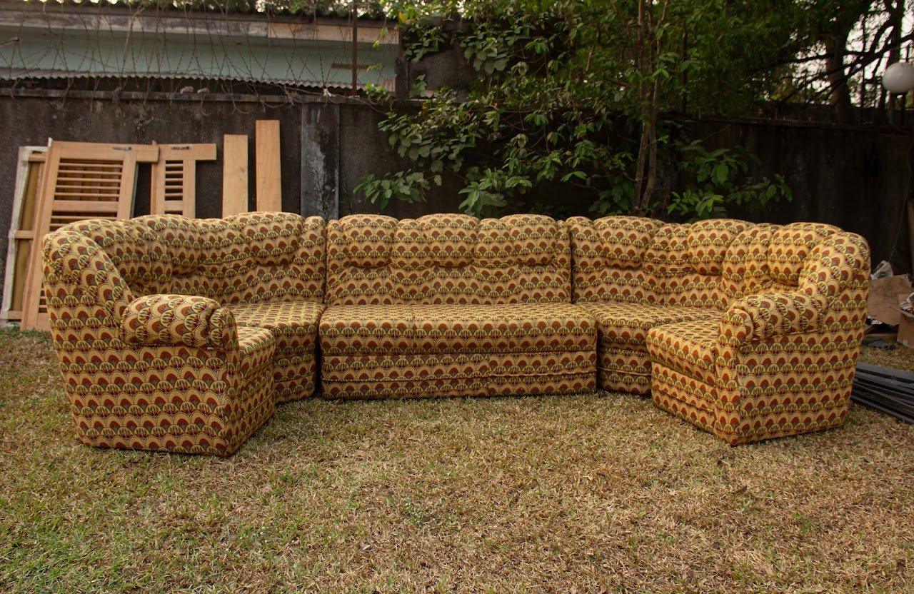 5PCS vintage sofa set 5PCS vintage sofa set - Image 1