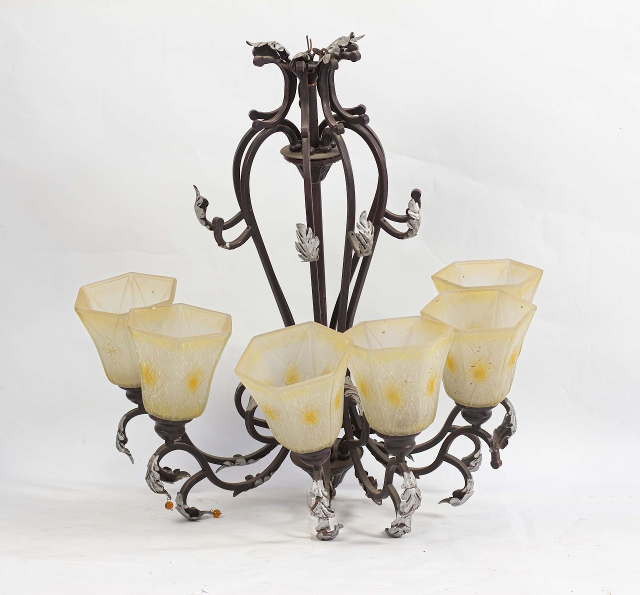 6 Arm Chandelier 6 Arm Chandelier - Image 1