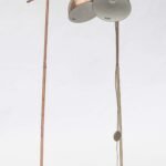 Adjustable floor lamp