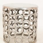 Aluminum side stool