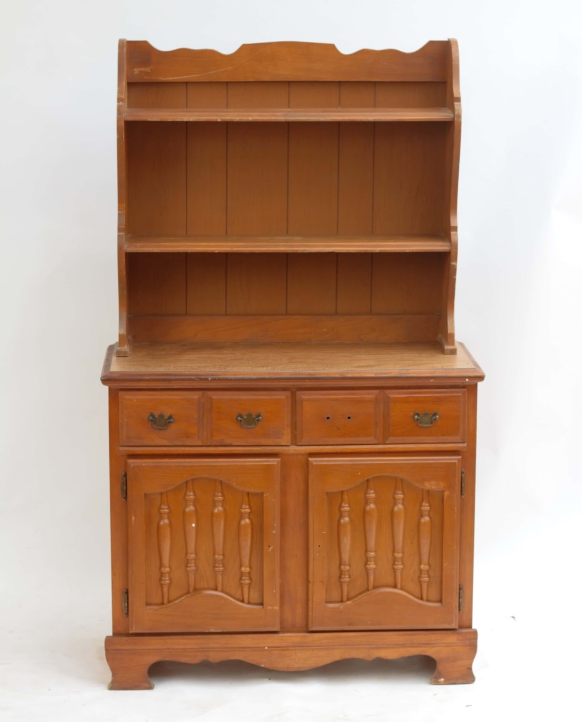 Antique Maple hutch - Image 1