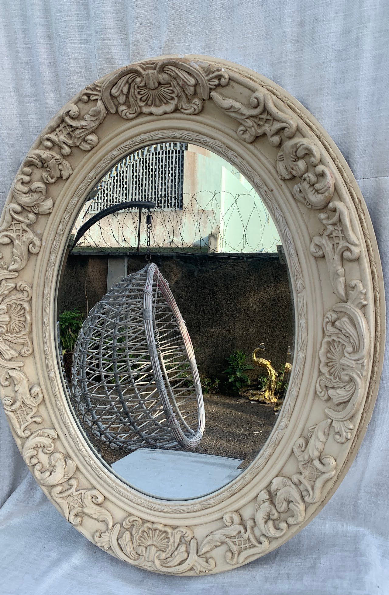 Antique Wall MIrror Antique Wall Mirror - Image 1