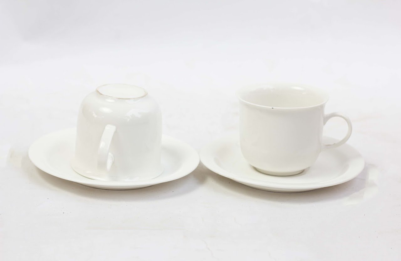 Arabia artica coffee cup White coffee cup - Image 1