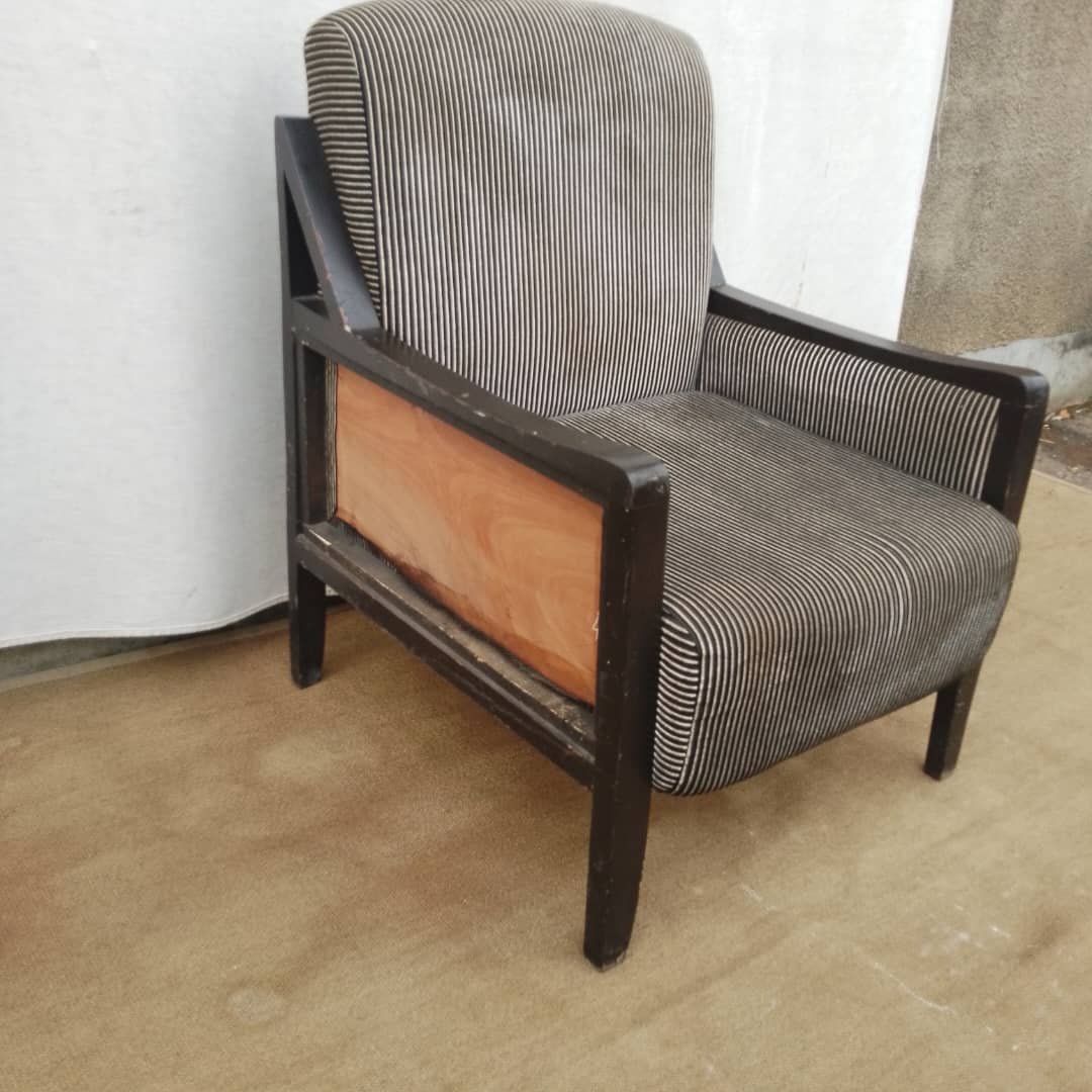 Arm Chair with Side Table 2 Arm Chair with Side Table - Image 1