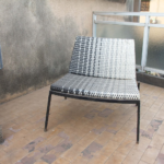 Armless Cane Chair