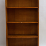 Big brown wooden shelf