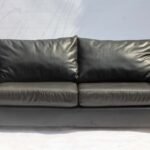 Black Leather Sofa