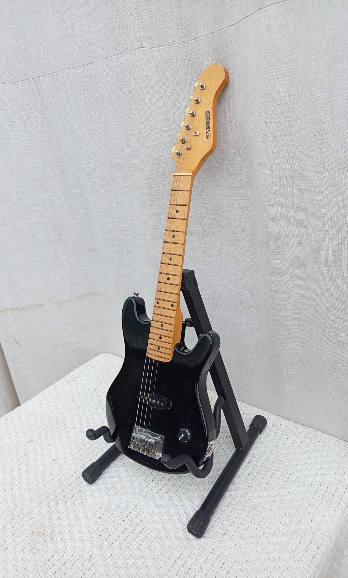 Black Metal Acoustic Guitar - Image 1