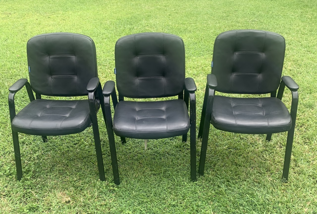 Black Office visitors Chair Black Office visitors Chair - Image 1