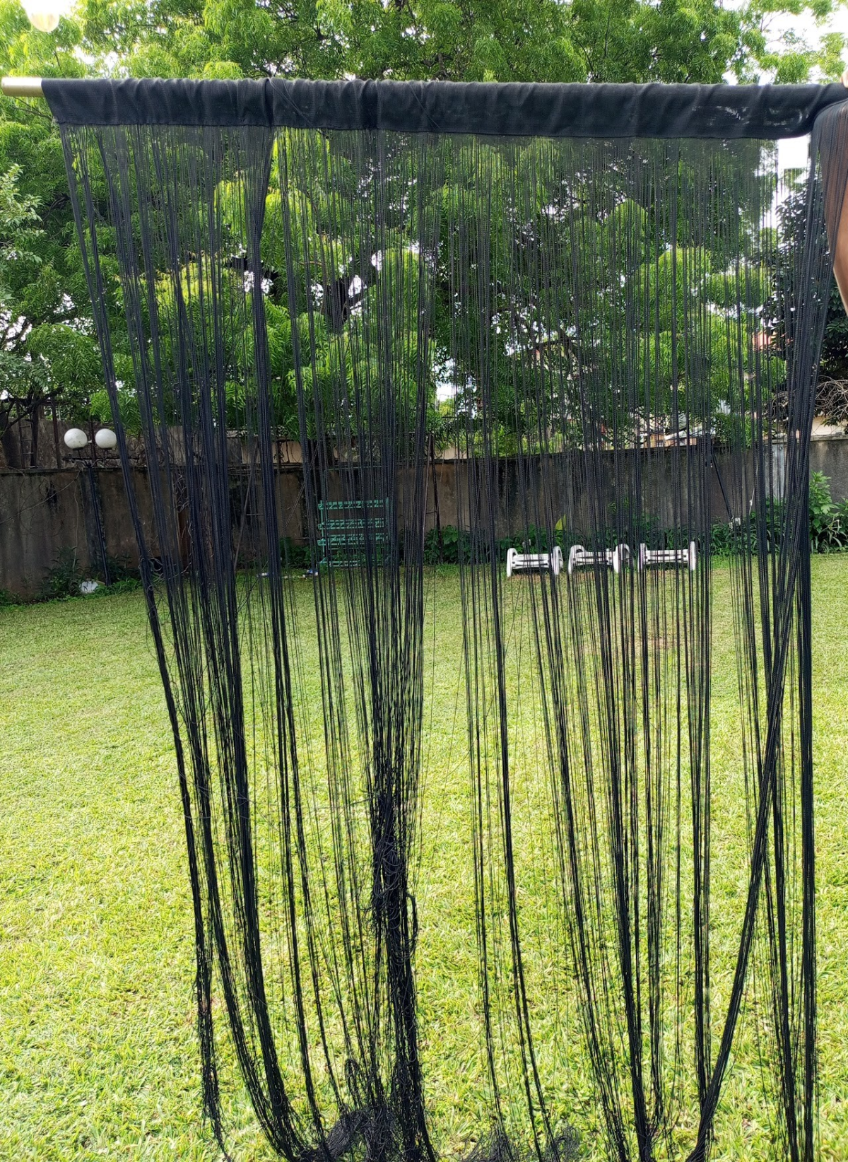 Black String Curtain - Image 1