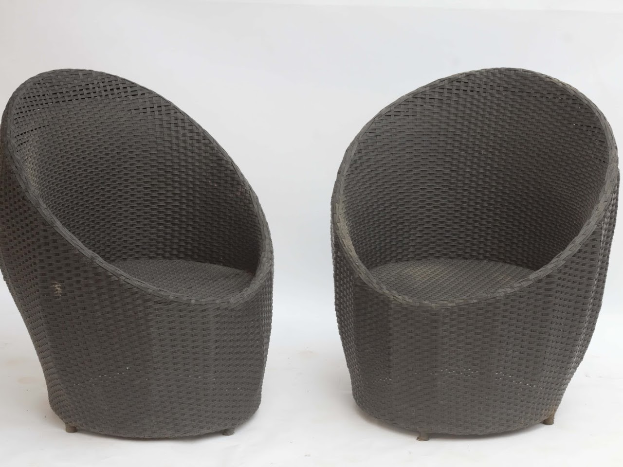 Black wicker chair Black wicker chair - Image 1