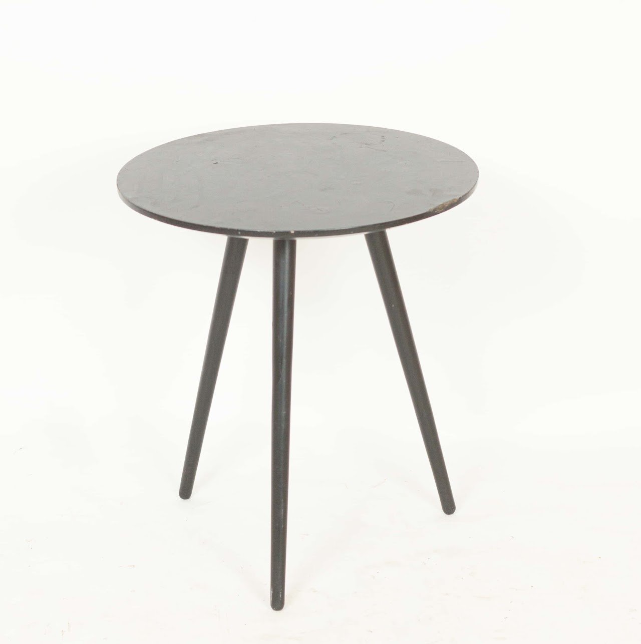 Black wooden side stool Black wooden side stool - Image 1