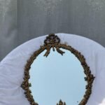 Bow Oval Mirror