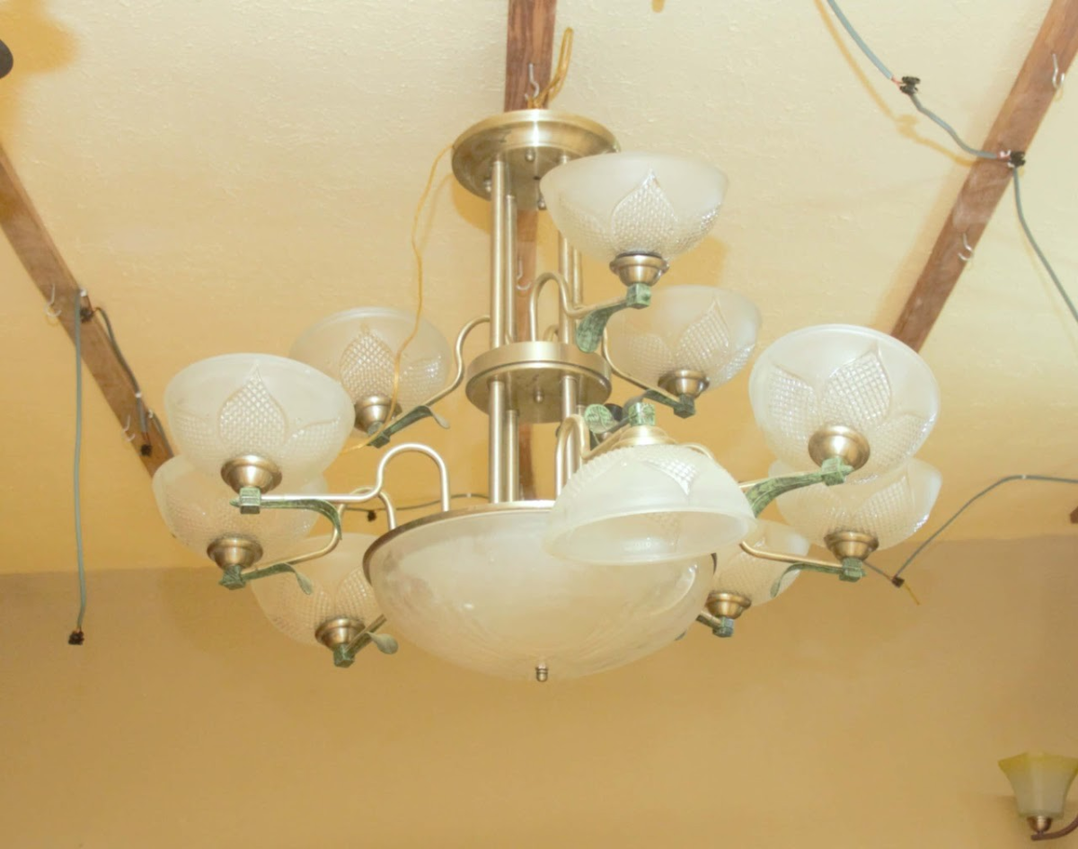 Bowl chandelier Bowl Chandelier - Image 1