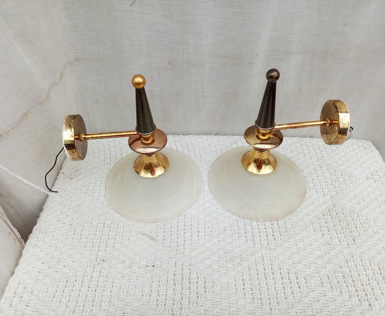 Brass wall light Brass wall light - Image 1