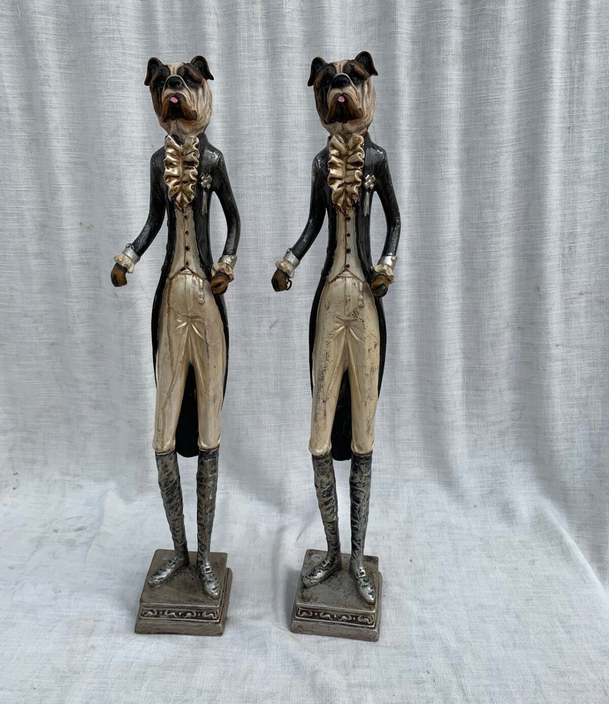 Bronze Butler Monkey figurine - Image 1