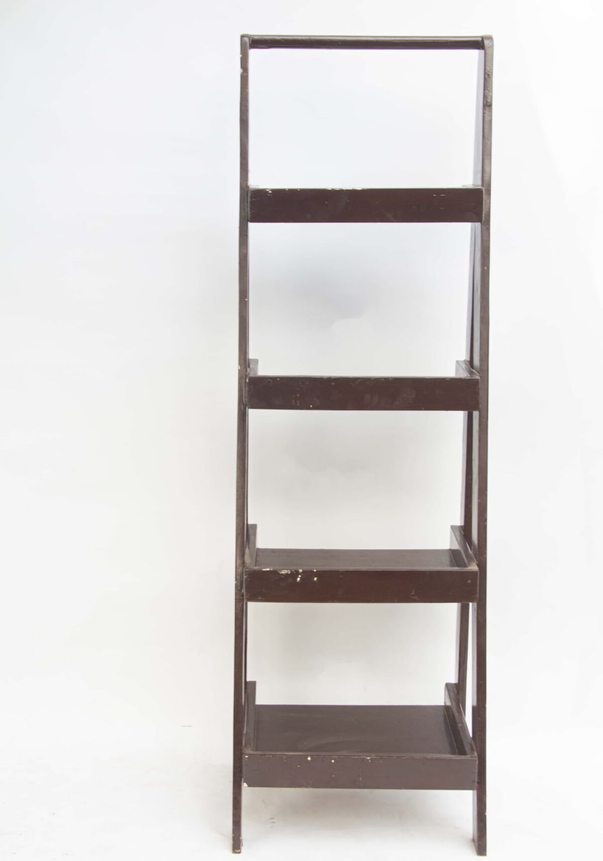 Brown Ladder like shelf Brown Ladder Shelf - Image 1