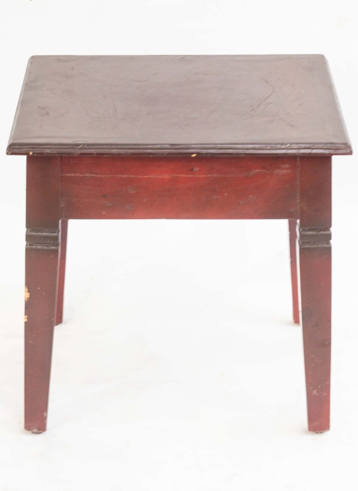 Brown wooden side table - Image 1