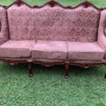 Brown/peach Vintage Sofa