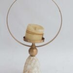Candle stand with candle