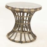 Cane round table