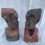 Carved wooden figure
