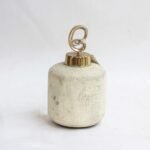 Ceramic home decor with gold