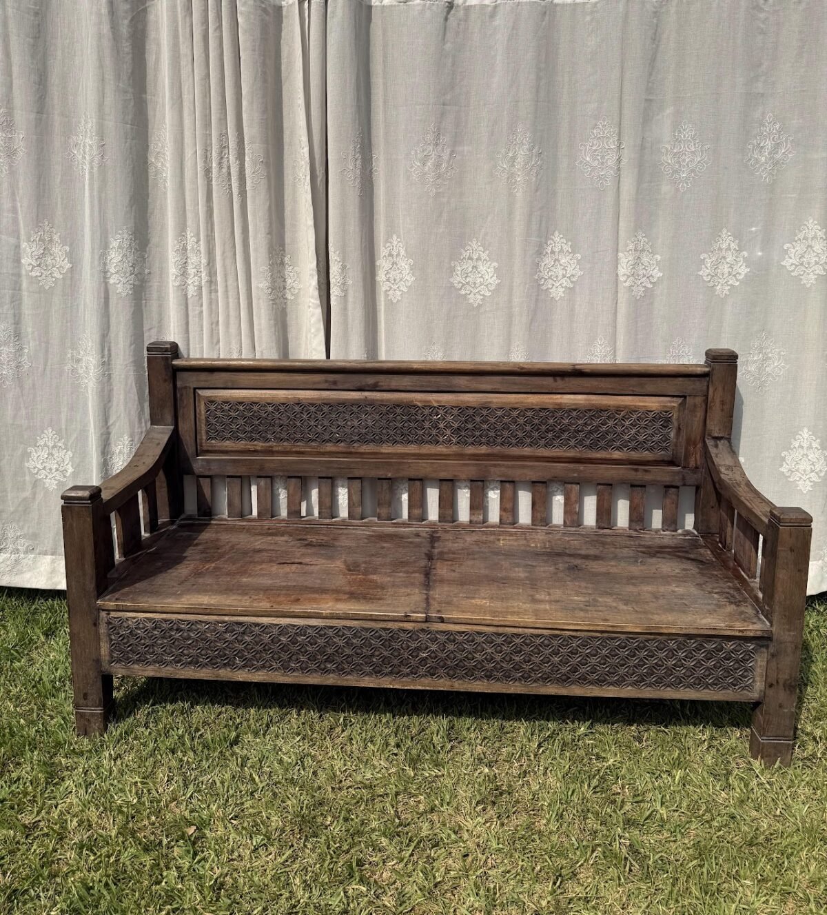 Charpai-Style Bench - Image 1