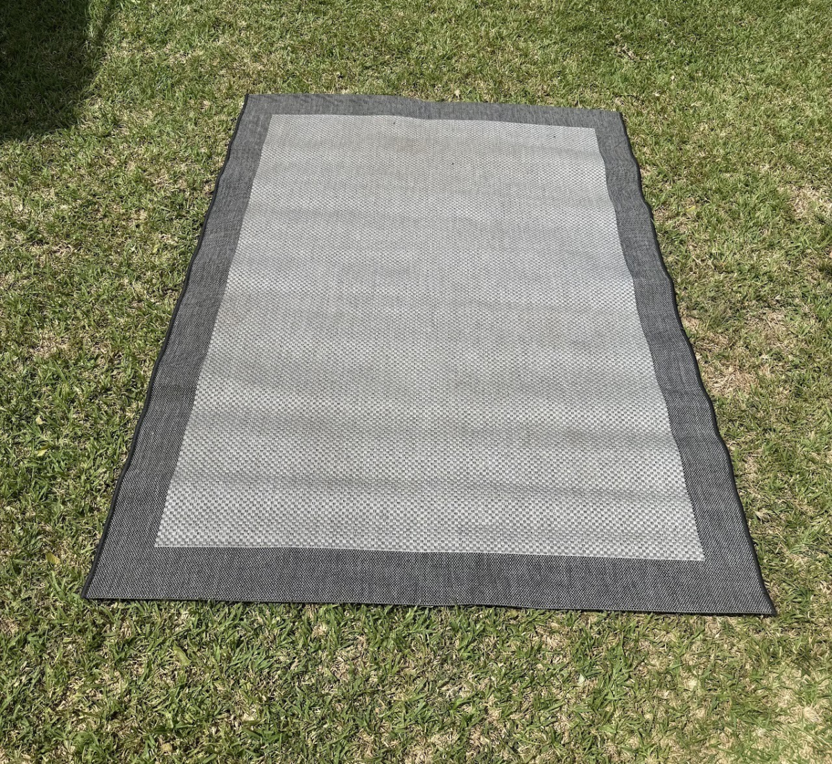 Checkered Rug - Image 1