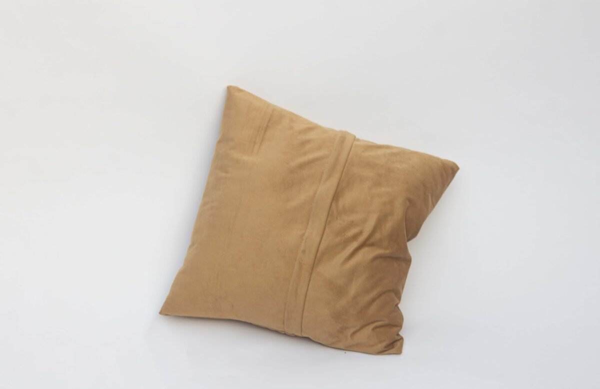 Chocolate Velvet throw pillow Chocolate Velvet Throw Pillow - Image 1
