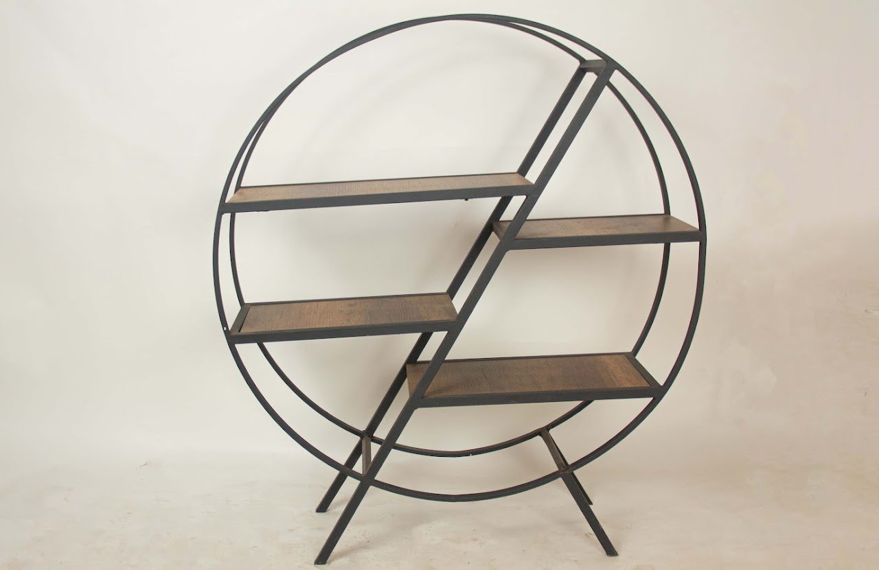 Circular Floor Standing Shelf Circular Floor Standing Shelf - Image 1