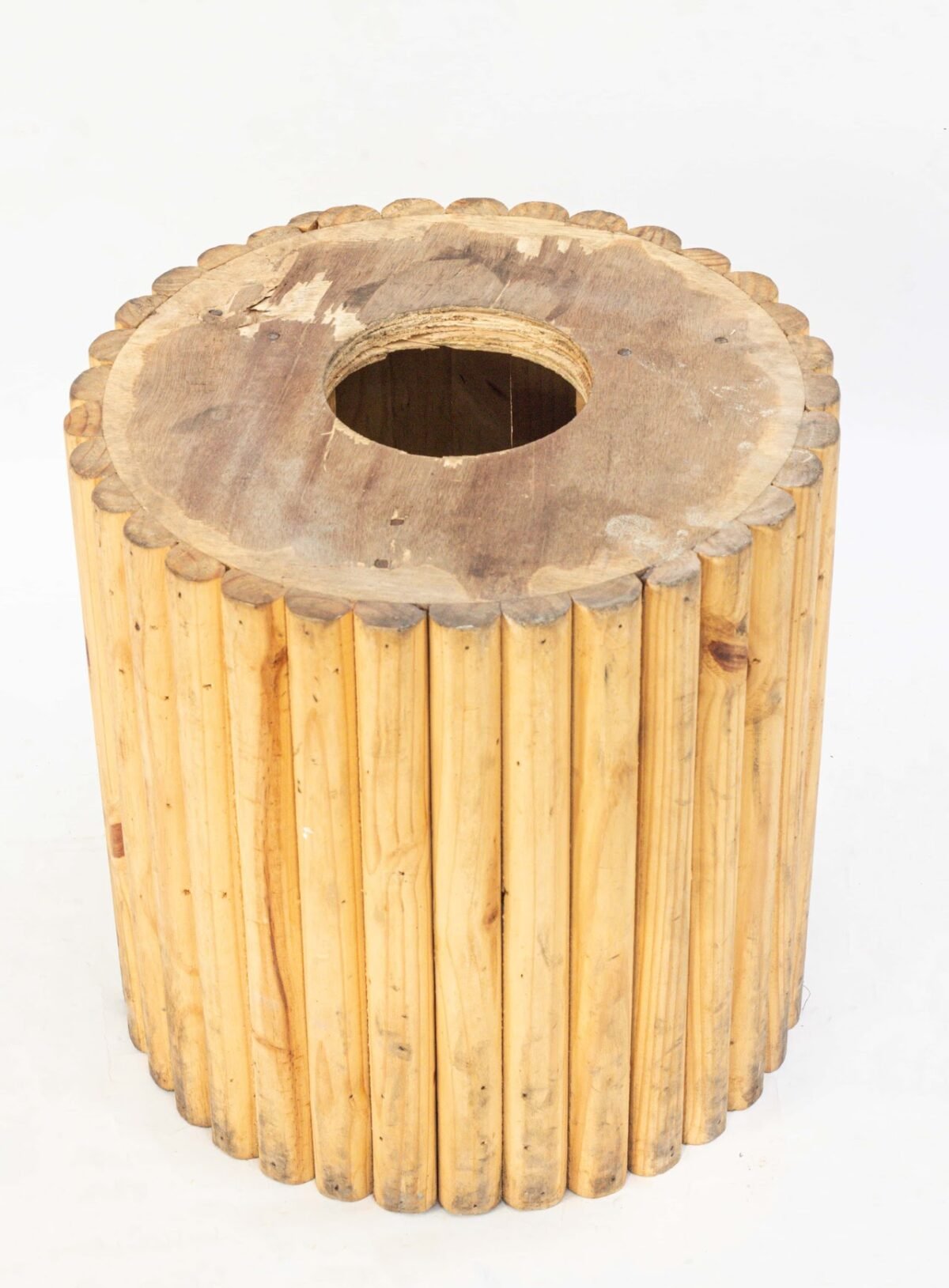 Circular wooden side table Circular wooden side table - Image 1