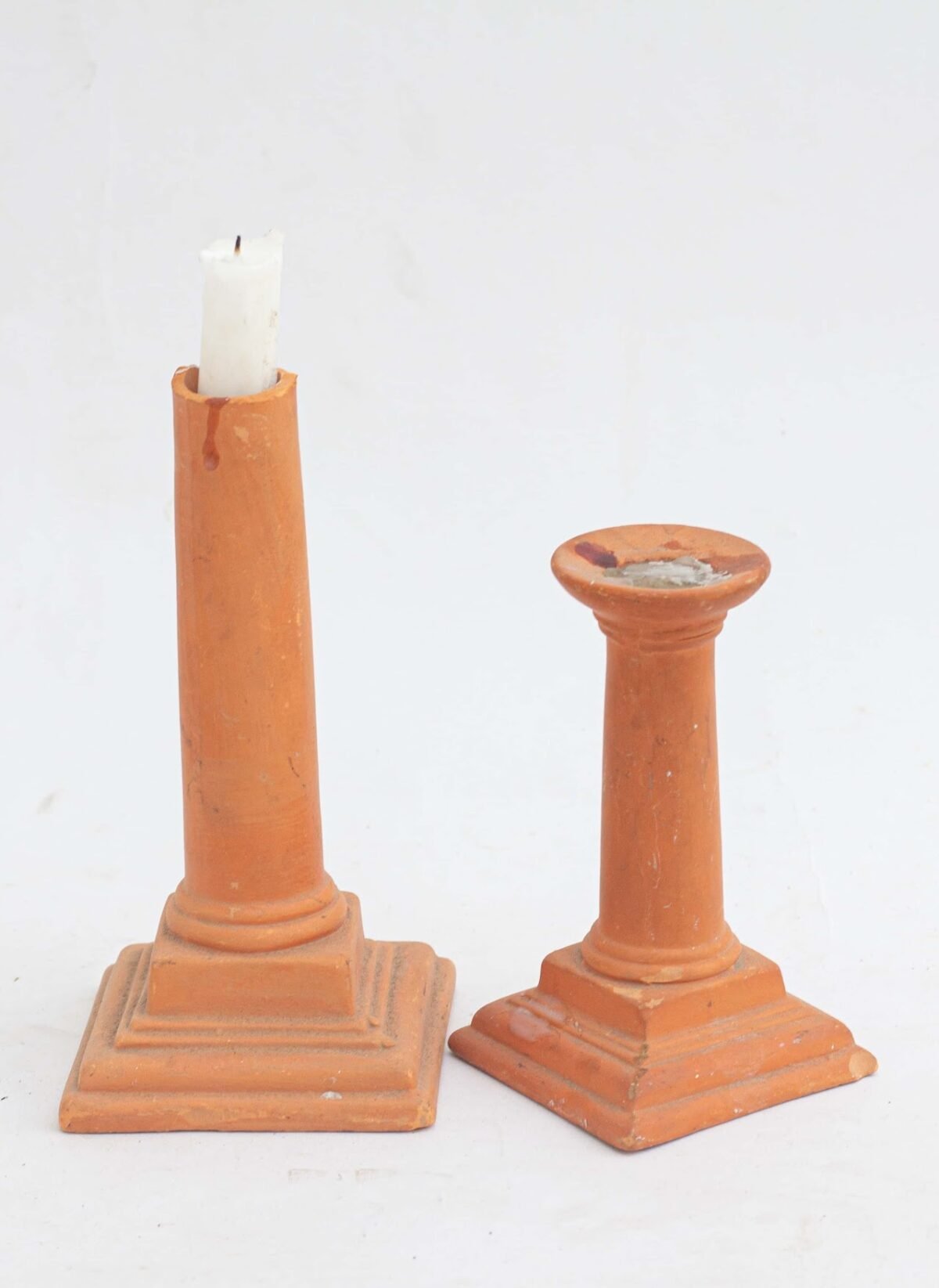 Clay Candle Holder Clay Candle Holder Set - Image 1
