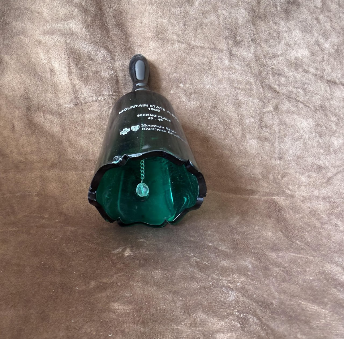 Commemorative Glass Bell - Image 2