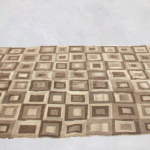 Cowhide Patchwork Area Rug