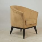 Cream armchair